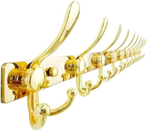Dseap Coat Rack Wall Mount 37 Inch, Heavy Duty 12-Gauge Base vs Flimsy 1mm by Dseap