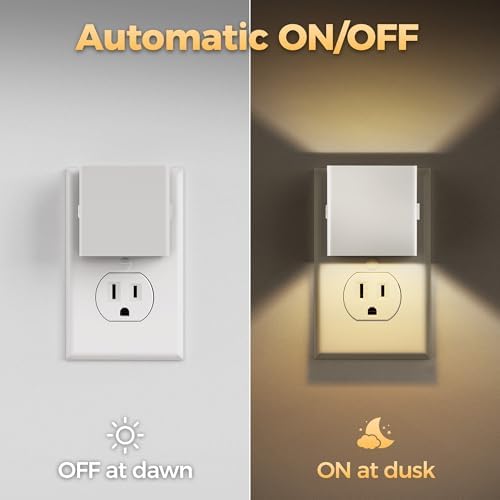 DORESshop Night Lights Plug into Wall, Plug in Nightlight - Image 3