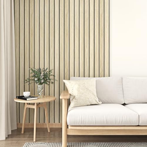 Wallercity Light Brown Peel and Stick Wood Panels - Image 3