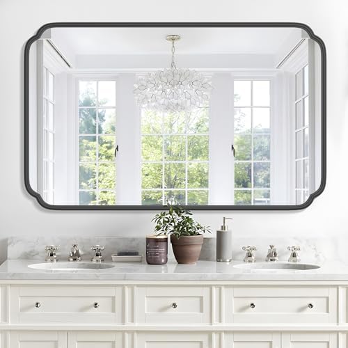 Ferytange Black 30"x48" Bathroom Mirror - Image 2