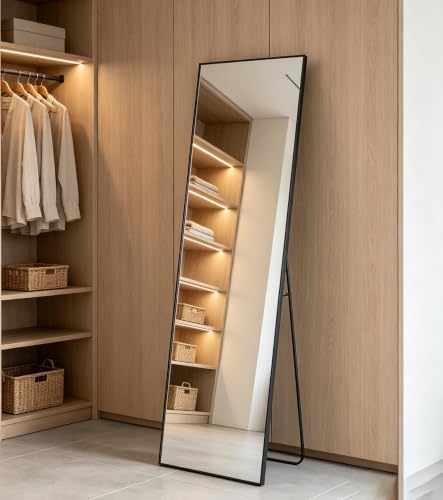 DUMOS 56"x15" Full Length Mirror, Full Body Mirror by DumosLifestyle