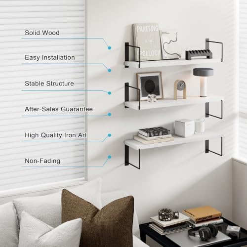 Floating Shelves, 24 In Bookshelves - Image 4