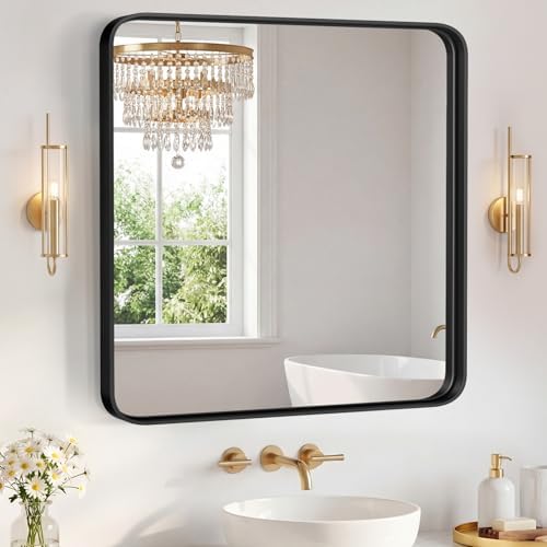 NEWBULIG Bathroom Mirror for Over Sink, 36X36 Inch Wall Vanity Mirror by NEWBULIG