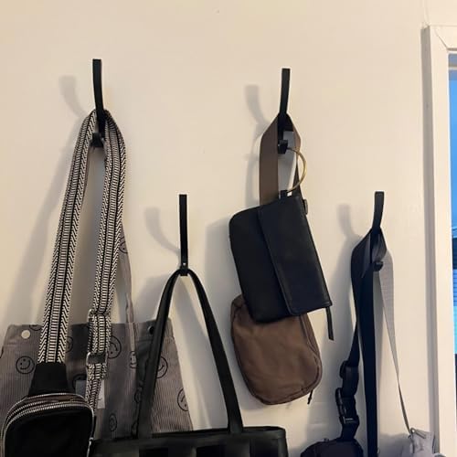 Coat Hooks for Wall, Heavy Duty Large Wall Hooks for Hanging Wall Mounted Metal - Image 2
