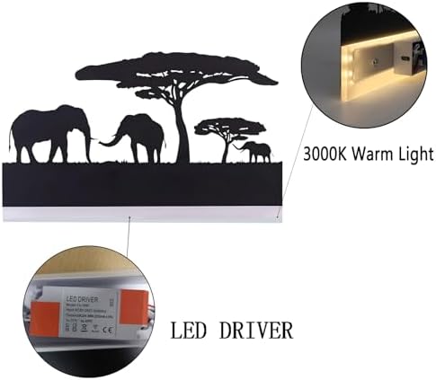 Wall Sconce lamp, LED Wall Mounted Light Indoor Wall Light - Image 5
