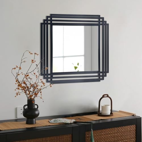 24"x24" Square Decorative Wall Mirror by DAOYIJIAJUAestheticMirror