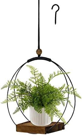 Hanging Planter for Indoor Plants, Modern Boho Macrame Plant Hanger for 3-5.5 by hismocal