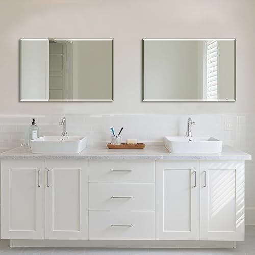 2 Pack 24"x36" Bathroom Vanity Mirror - Image 3