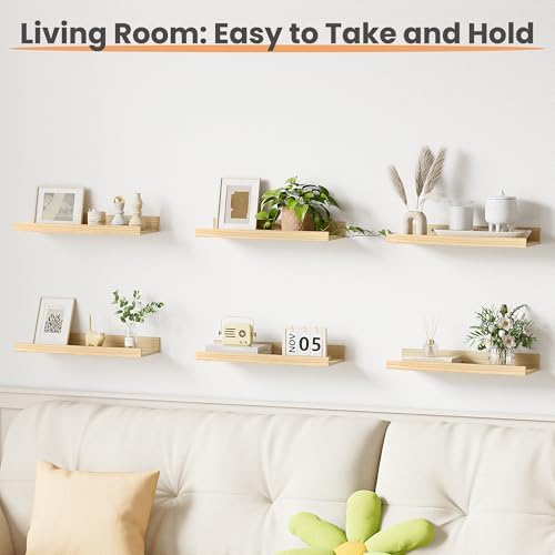 upsimples Floating Shelves for Wall Decor Storage - Image 5