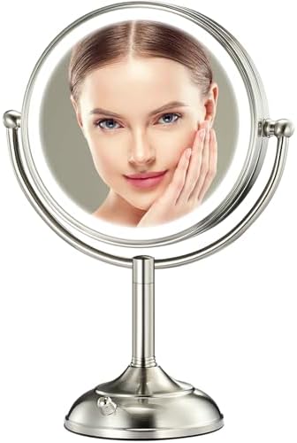 Professional 8.5" Large Lighted Makeup Mirror by VESAUR