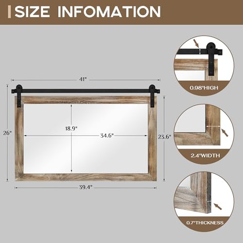 COGOOD Farmhouse Bathroom Mirrors - Image 4