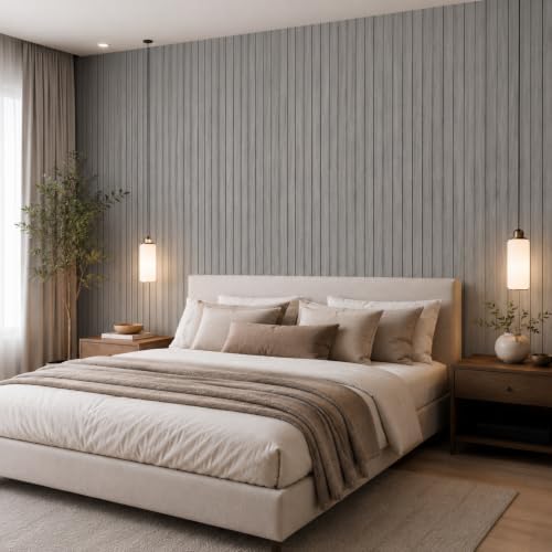 Abyssaly Peel and Stick PVC Slat Wall Panel Self-Adhesive Wall Panels - Image 3
