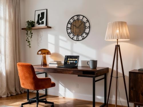Large Wall Clocks, Oversized Farmhouse Silent Walls Clock - Image 5