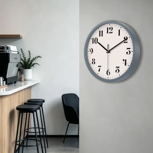 8" Silent Wall Clock - Image 7