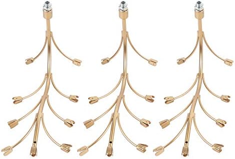 Decorative Crystal Wall Light in Gold Finish, 110-220V Flower Branch Wall Light - Image 3