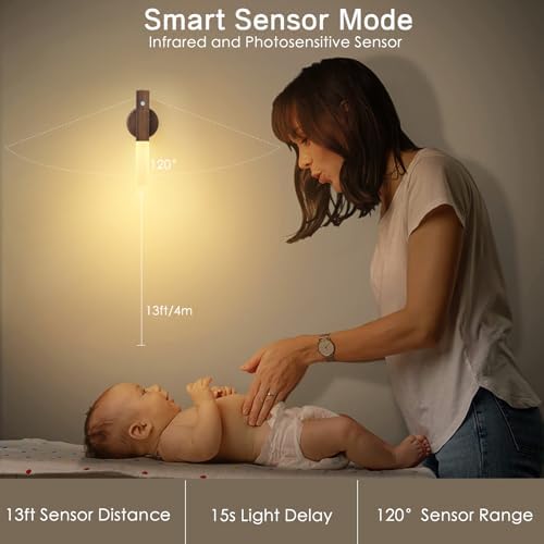 Montford Wall Sconces Set of Two Battery Operated, Motion Sensor Night Light - Image 3