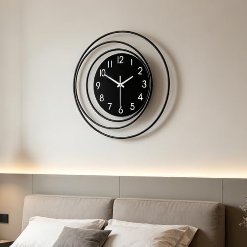 Dankeit 13inch Decorative Wall Clock, Silent Non-Ticking Quality Quartz Battery - Image 6