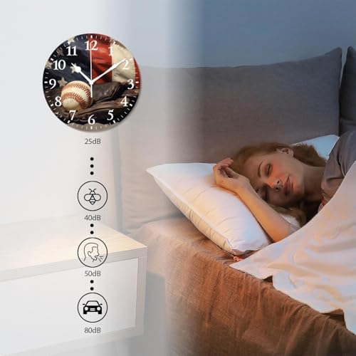Battery Operated Quartz Wall Clocks Non-Ticking Silent Modern Wall Clocks - Image 7