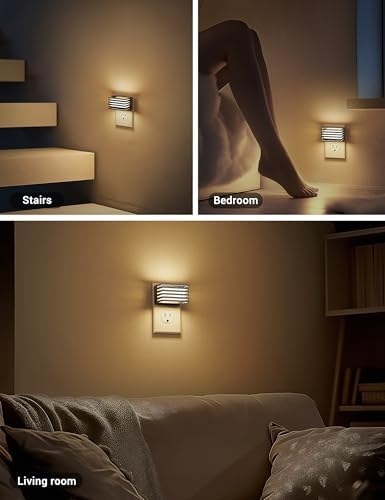 JandCase LED Night Light, Night Lights Plug into Wall Dimmable - Image 5