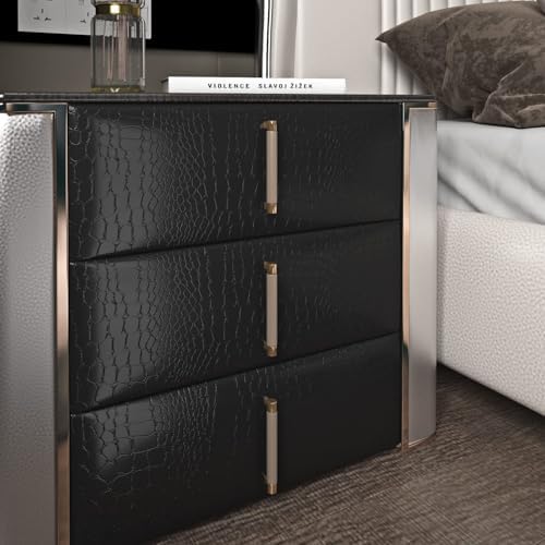 Livelynine 15.8x394 Crocodile Wallpaper Peel and Stick Faux Leather Wallpaper - Image 5