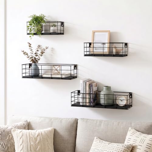 Fixwal Wire Frame Floating Shelves - Image 2