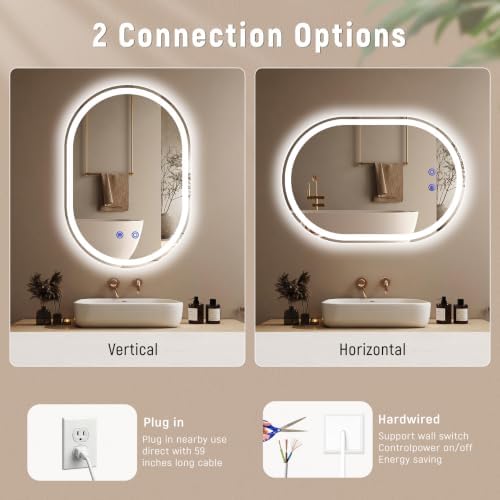 24"x32" LED Bathroom Mirrors - Image 6