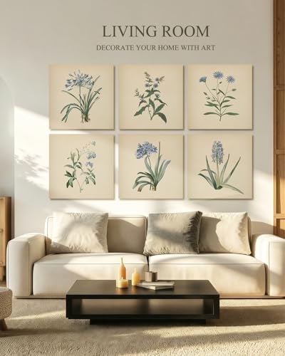 InSimSea Acoustic Wall Art, 72x48 In, Vintage Botanical Art - Image 4