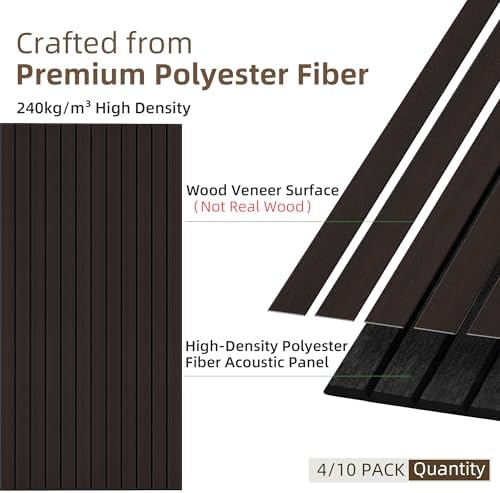 TO-TH Sound Proofing Wall Panels Decorative Acoustic Panel 4 Pack - Image 2