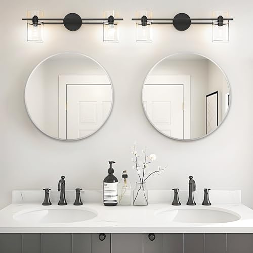 Silver Round Mirror 18 Inch, Wall Circle Mirror - Image 2