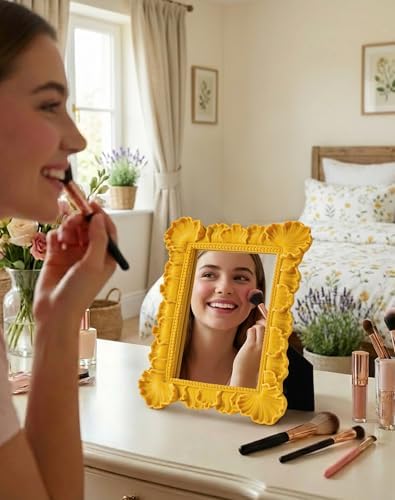 Leaf Style Framed Decorative Mirror - Image 2