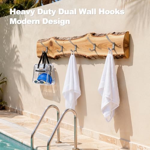 Heavy Duty Wall Hooks, 5 Inch Large Wall Mount Hooks - Image 5