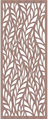 23 3/8"W x 59 3/8"H x 3/8"T Ortonville Decorative Fretwork Wood Wall Panels - Image 2