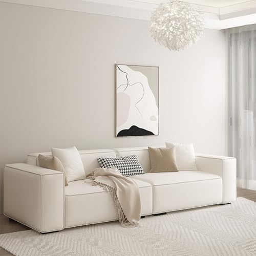 Cream Peel and Stick Wallpaper 15.7"x393" Solid Colour Contact Paper Modern - Image 4