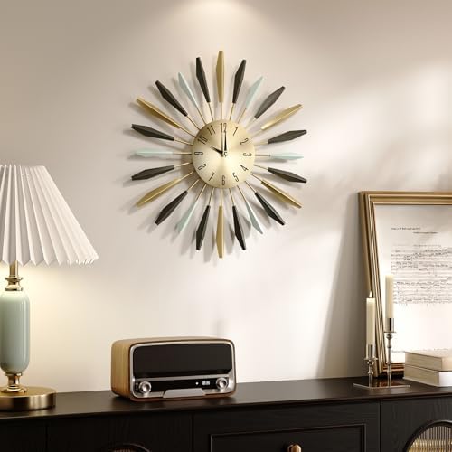 Cuspin Mid Century Modern Wall Clock 22 Inch - Image 3
