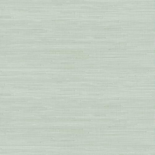 Society Social x WallPops Classic Faux Grasscloth Whisper Mint Peel and Stick by NuWallpaper
