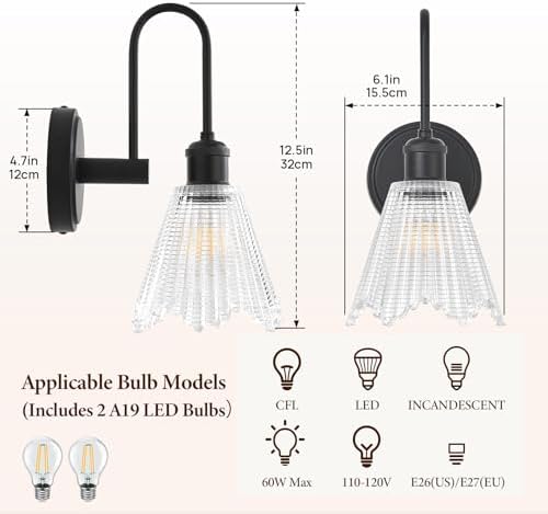 Wall Sconces Set of Two - Image 3