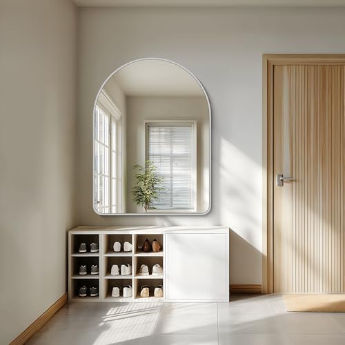 FORBATH Large Arched Wall Mirror 48x36 Inch, Arched Mirror - Image 3