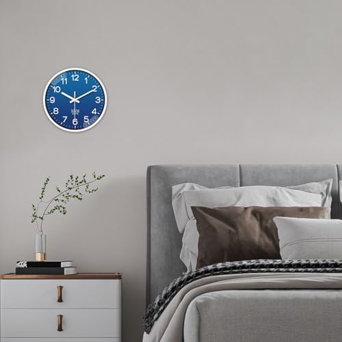 XNM Modern Analog Wall Clocks Battery Operated 14 Inch - Image 5
