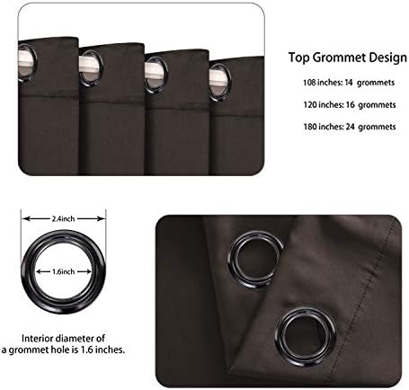 BONZER Extra Wide Room Divider Curtain Screen Partitions - Image 3