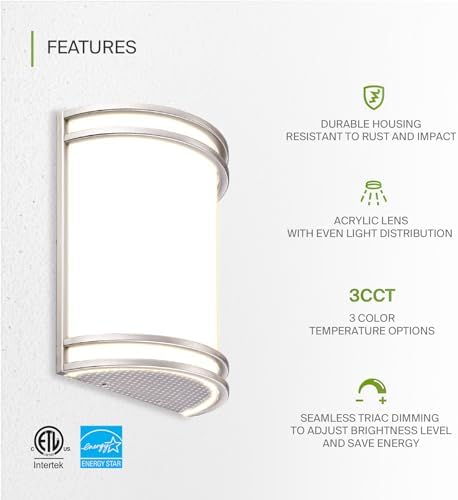 ASD LED Indoor Wall Mount Light Fixture - Image 3