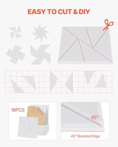 VEVOR 18 Pack Acoustic Panels - Image 6