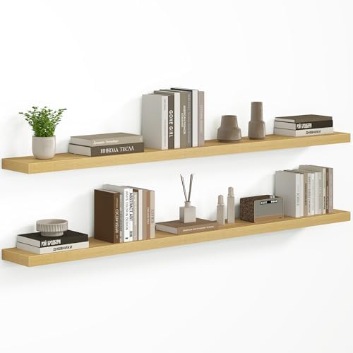 Fun Memories 66 Inch Floating Shelves by FunMemories