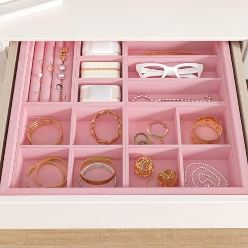 CHIHUT 12''x100'' Peach Pink Self Adhesive Velvet Flocking Contact Paper - Image 2