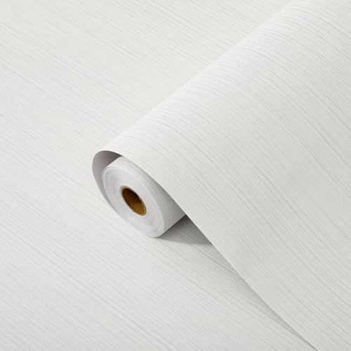 Grasscloth Textured Peel and Stick Wallpaper by LVSHI