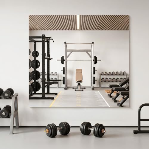 30x55 Inch Frameless Mirror, Large Rectangle Bathroom Mirrors - Image 6