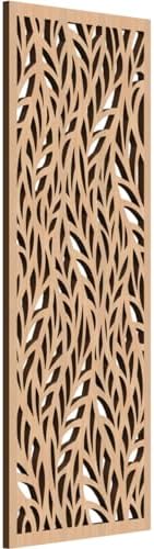 Ortonville Decorative Pierced Fretwork Wood Wall Panels, 11 3/8"W x 29 3/8"H x by EkenaMillwork