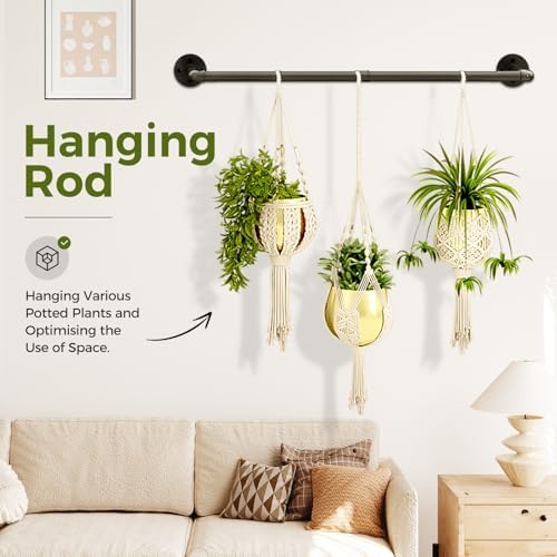 Bamworld Hanging Planters for Indoor Plants Plant Hanger Indoor - Image 3