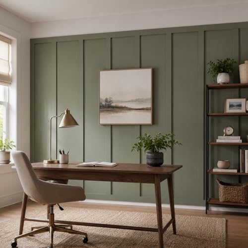Paulownia Wood Wall Panel Board Batten Panel Kit 9 ft x 6.67 ft - Image 3