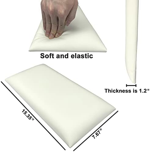YLL YLL 4PCS Anti-Collision Wall Padding 3D Peel and Stick Headboard - Image 2