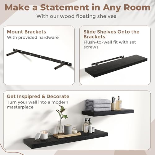 36 Inch Floating Shelves for Wall - Image 5